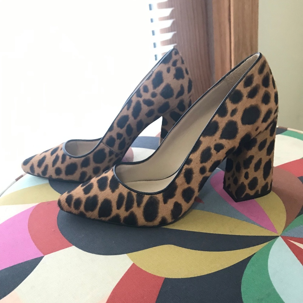 Vince Camuto Leopard Heels